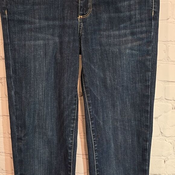 Paige Straight Raw Hem Jeans Size 25 - Picture 3 of 10